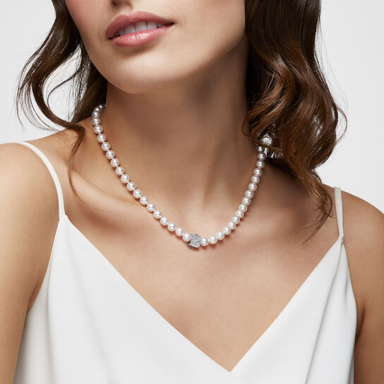 Birks Pearls 7-7.5 mm AAA Akoya Necklace image number 2